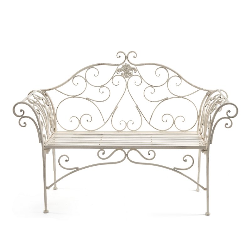 Скамья Secret de Maison BEAUJOLAIS (mod. PL08-8574) белый антик (antique white) фото 2