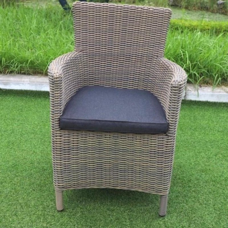 Плетеное кресло AM-395C-Grey фото 2
