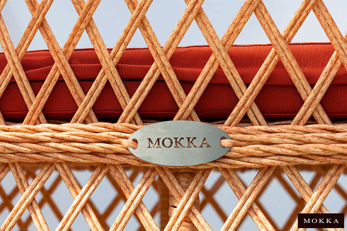 Плетеное стул-кресло MOKKA VILLA ROSA фото 4