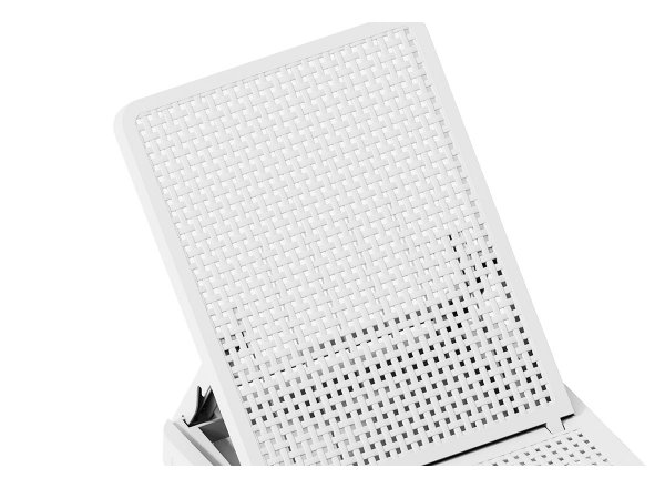 Шезлонг Tweet compact, белый