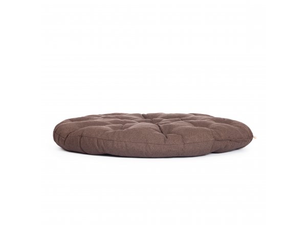 Матрац для кресла Папасан/Papasan (23/01) ткань, коричневый, 3м7-147, 125х125х15см