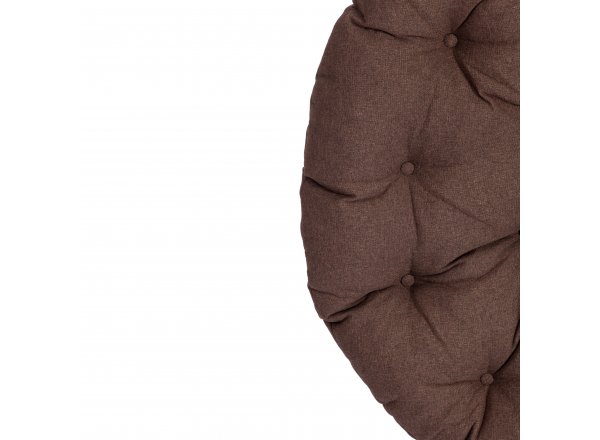 Матрац для кресла Папасан/Papasan (23/01) ткань, коричневый, 3м7-147, 125х125х15см