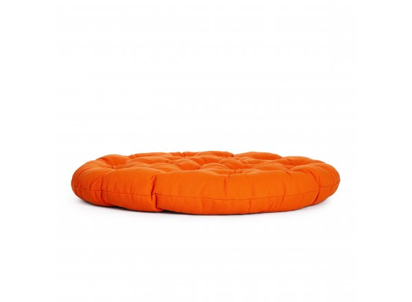 Матрац для кресла Папасан/Papasan (23/01) ткань, оранжевый, с 23, 125х125х15см