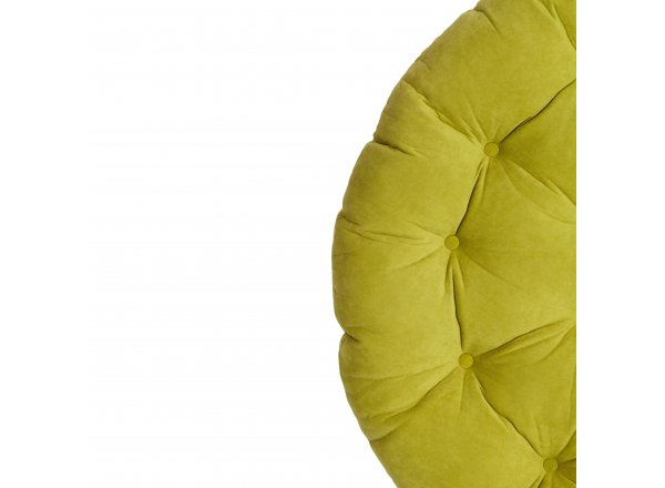 Матрац для кресла Папасан/Papasan (23/01) флок, олива, 23, 125х125х15см фото 6