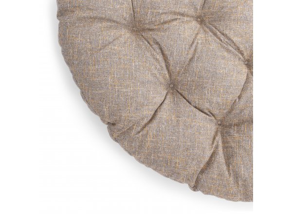 Матрац для кресла Папасан/Papasan (23/01) рогожка, меланж, 125х125х15см
