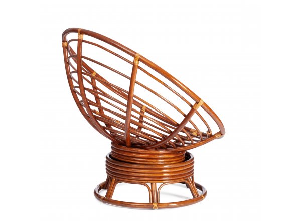 Кресло-качалка Папасан/Papasan (W 23/01 B) /без подушки/ 115х78х104см, пекан орех