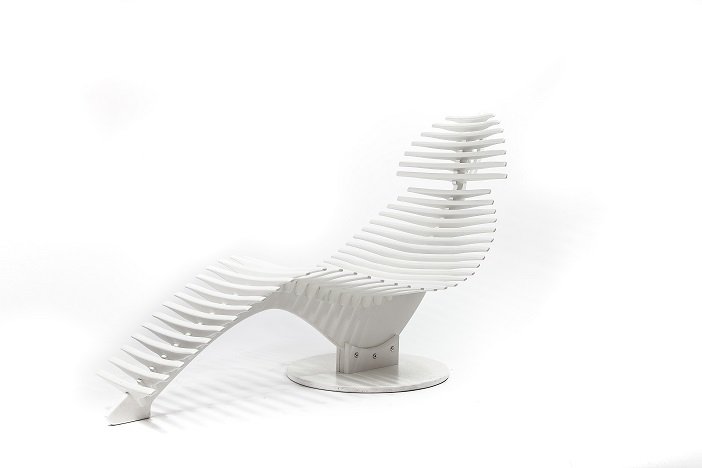 Шезлонг Whale Lounge White