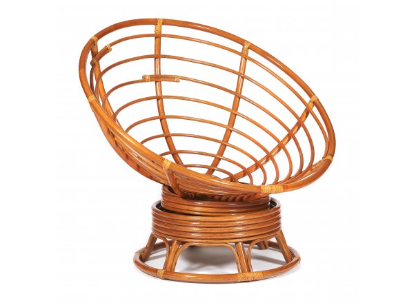 Кресло-качалка PAPASAN без подушки 115х78х104 см, Cognac коньяк