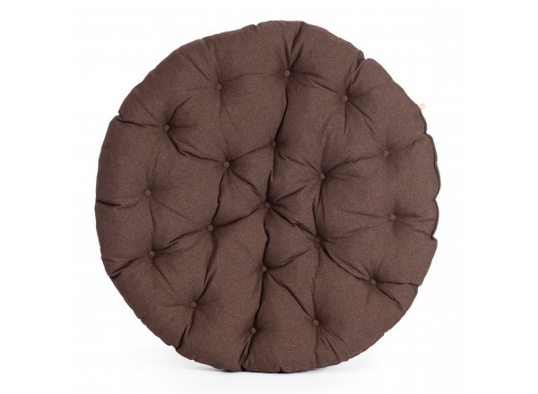 Матрац для кресла Папасан/Papasan (23/01) ткань, коричневый, 3м7-147, 125х125х15см